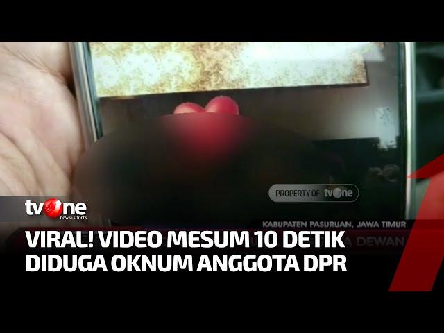 Video Mesum Diduga Anggota Dewan Viral di Media Sosial | Kabar Siang tvOne