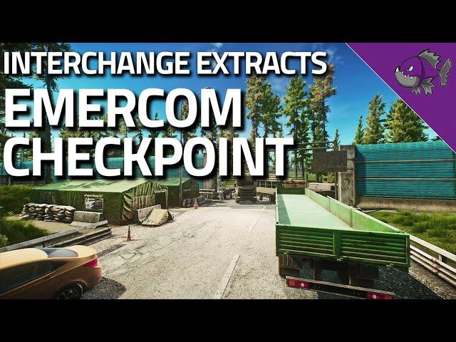 Emercom Checkpoint - Interchange Extract Guide - Escape From Tarkov