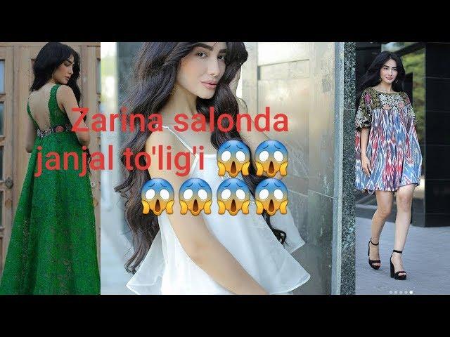 Zarina Nizomiddinova salonda janjal to'lig'i