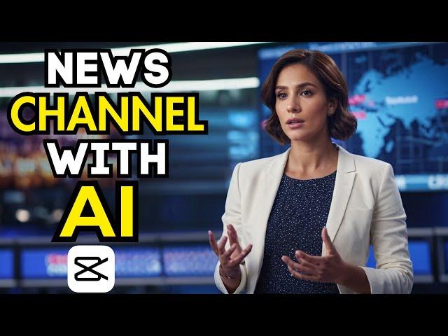 Free AI News Video Generator | Create An AI News Presenter in Just 5 Minutes With CapCut