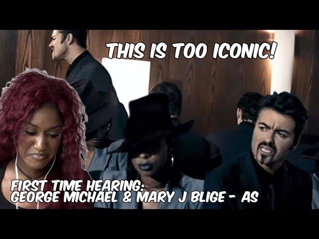 GEORGE MICHAEL & MARY J BLIGE - AS | FIRST TIME HEARING *REACTION VIDEO*