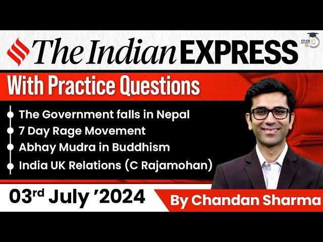 Indian Express Editorial Analysis by Chandan Sharma | 3 July 2024 | UPSC Current Affairs 2024