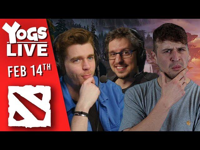 A Romantic Game of DOTA! | Scrub Dota | w/ Daf, Joe & JD from The Longest of Johns! | (14/02/2023)