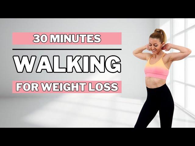 30 MIN WALKING CARDIO WORKOUTIntense Full Body Fat Burn at HomeNO JUMPINGKNEE FRIENDLY