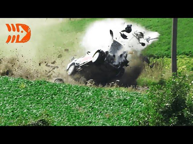 MASSIVE CRASH Adrien Fourmaux - Ypres Rally Belgium 2021