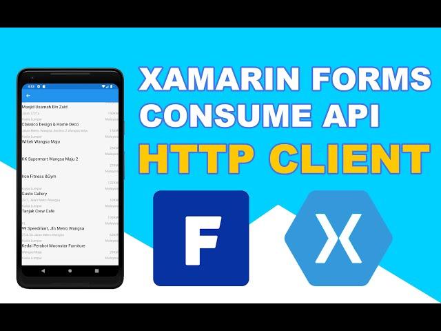 Xamarin Forms - Consume Rest API ( Get request ) [ HttpClient || Foursquare API ] Beginner