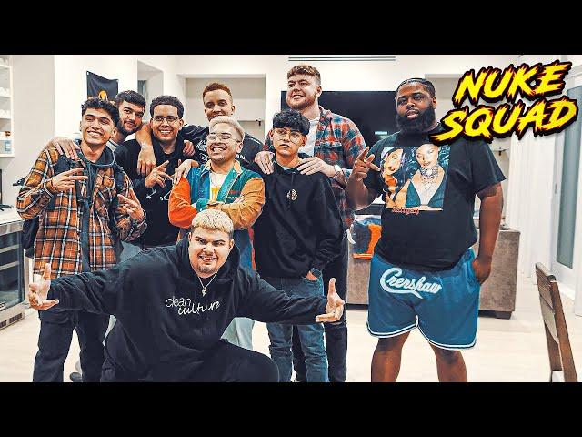 Baka Bros Visit FaZe Nuke Squad House! 