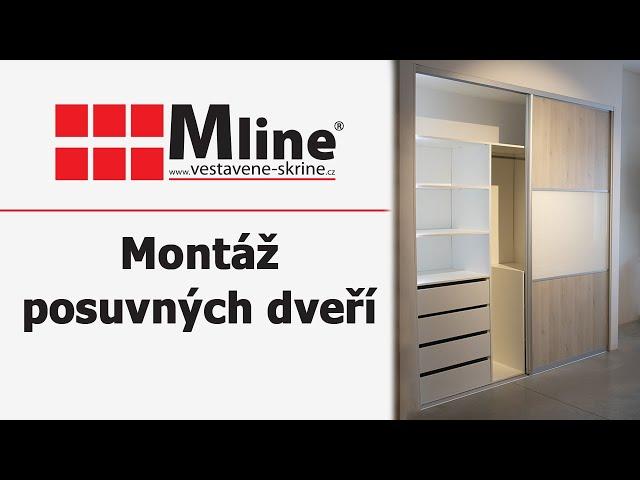 Mline - Montáž posuvných dveří