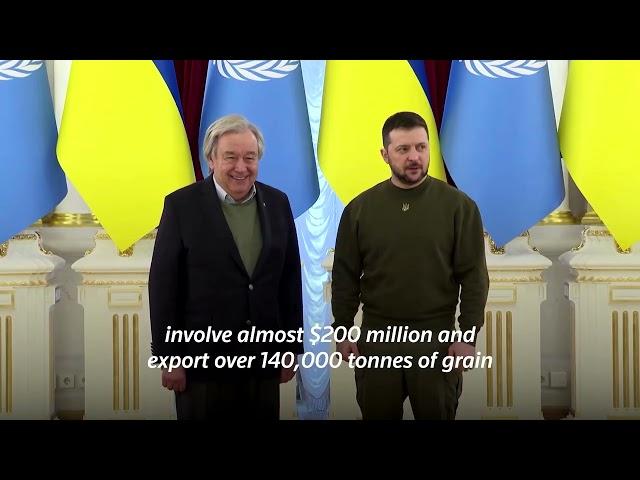 Ukraine and U.N. call for Black Sea grain deal extension