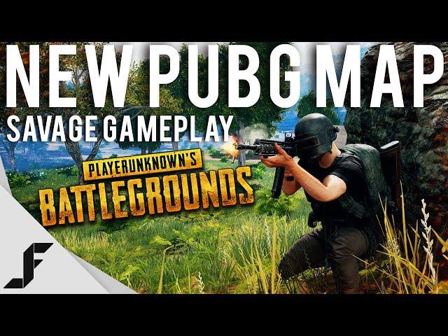 NEW PUBG MAP! - Savage Gameplay ( Playerunknown's Battlegrounds )