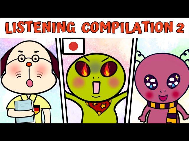 Japanese Listening Practice Compilation # 6-#10 [English/Japanese Subs]