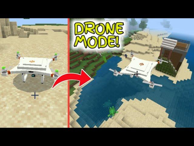 Get drone mode for Minecraft PE!!