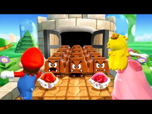 Mario Party 9 Minigames - Mario Vs Peach Vs Luigi Vs Yoshi (Master Difficulty)