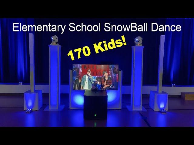 DJ/GJ Gig Log -  Elementary School SnowBall Dance 2023