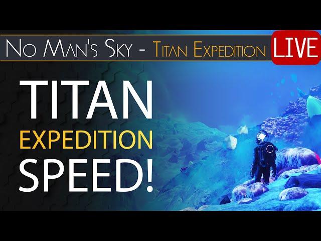 Speed Guide Run - Titan Expedition Full Play-Through - No Man's Sky Worlds Part 2 Update