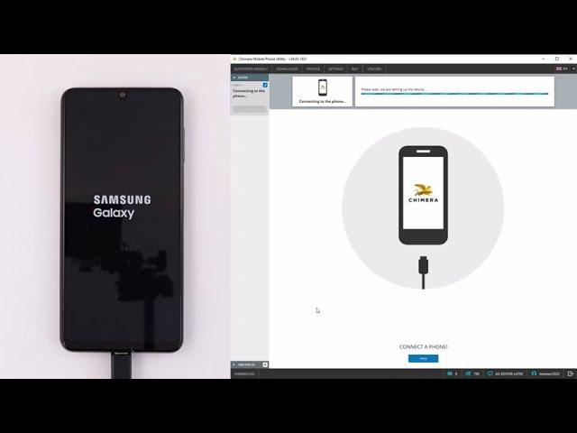 Removing the bootloader unlocked error message from Samsung MTK devices with ChimeraTool