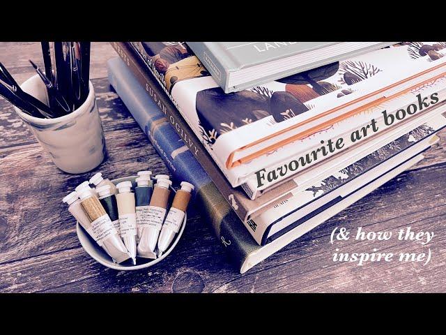 Inspiring art books you need for your studio bookshelf!