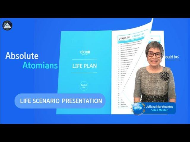 Life Scenario Presentation by SM. Juliana Merafuentes at Absolute Atomians English Seminar 1211-2021