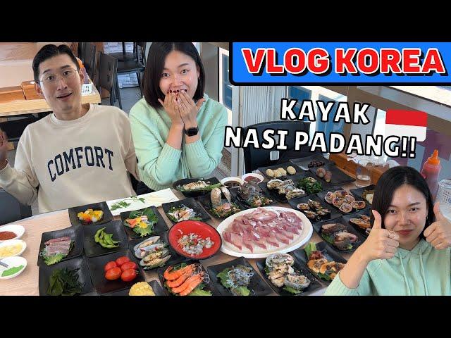 MAKAN SEAFOOD MOKPO 1.2 JUTA!! KAYAK NASI PADANG DI KOREA?!