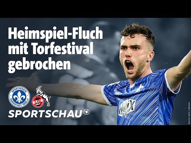 SV Darmstadt 98 - 1. FC Köln Highlights 2. Bundesliga, 9. Spieltag | Sportschau Fußball