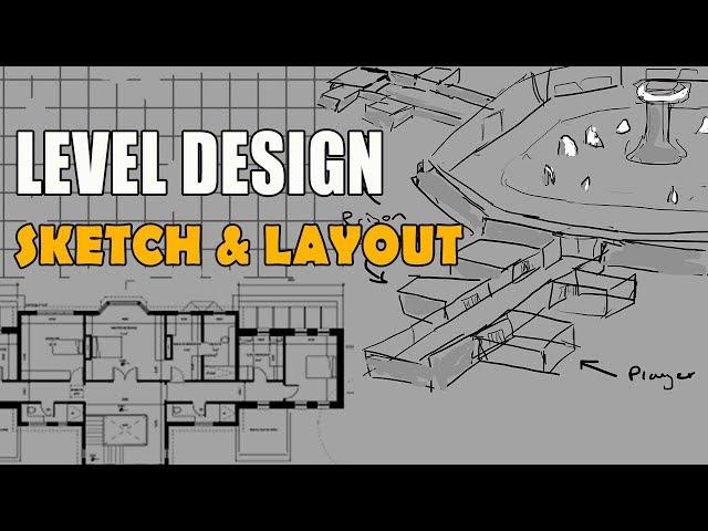 Sketch & Layout | First Person Level Design in Unity (Part 1)