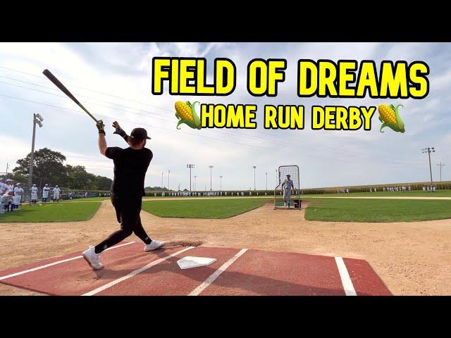 HOME RUN DERBY at the Field of Dreams Movie Site | Baseball Bat Bros