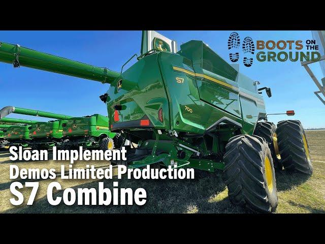 Sloan Implement Demos Limited Production S7 Combine