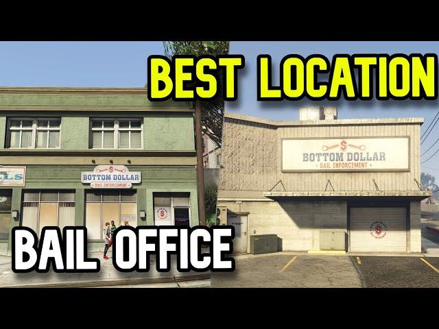 Gta 5 Best Bail Office Location - Bottom Dollar Bounties Update