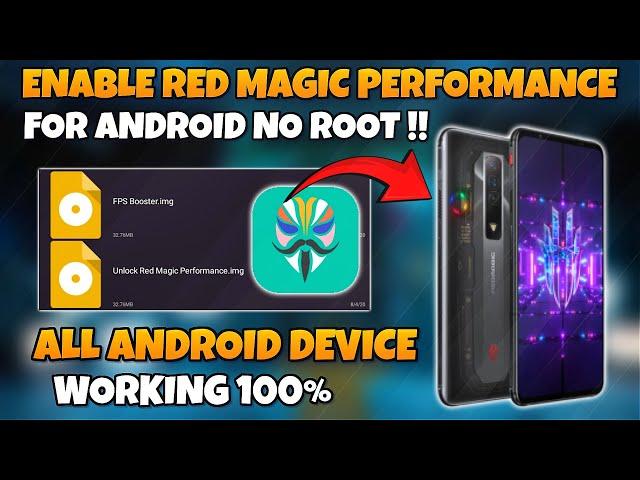 Enable Red Magic Performance For Android With Magisk Module No Root | Max FPS & Fix Lag!