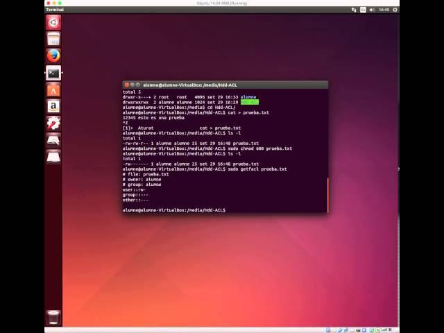 Listas de Control de Acceso (ACL) Linux