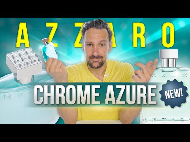 NEW Azzaro Chrome Azure 2024 First Impressions and Quick Review! Is Azure a Good Fresh Fragrance?