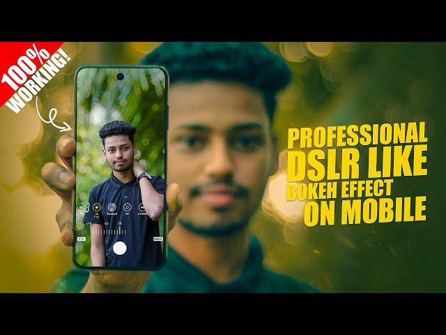 Professional DSLR Like Blur & Bokeh Effect On Android - Mazhar Pictures