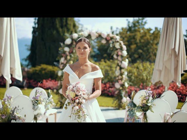 Beautiful wedding near the lake in Switzerland | Wedding videographer in Switzerland