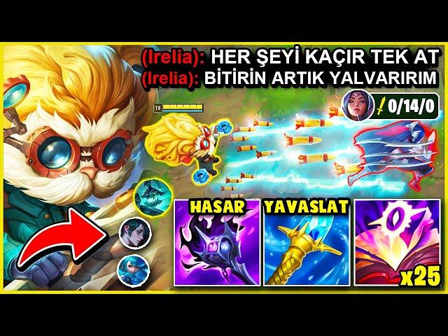 RAKİBİ EFORSUZ TİLT EDEN HEIMERDINGER TOP LANE! (BİTİRMEM İÇİN YALVARDI) | A-Z TOP LANE #11