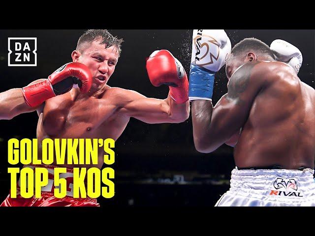 Gennadiy "GGG" Golovkin's Top 5 KNOCKOUTS