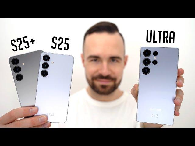 Samsung Galaxy S25 vs. S25+ vs. S25 Ultra - Ausführlicher Vergleich (Deutsch) | SwagTab