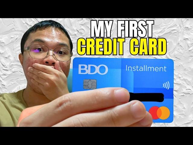 How I got My FIRST CREDIT CARD as Student | Credit Card for Beginner | BDO Installment Card