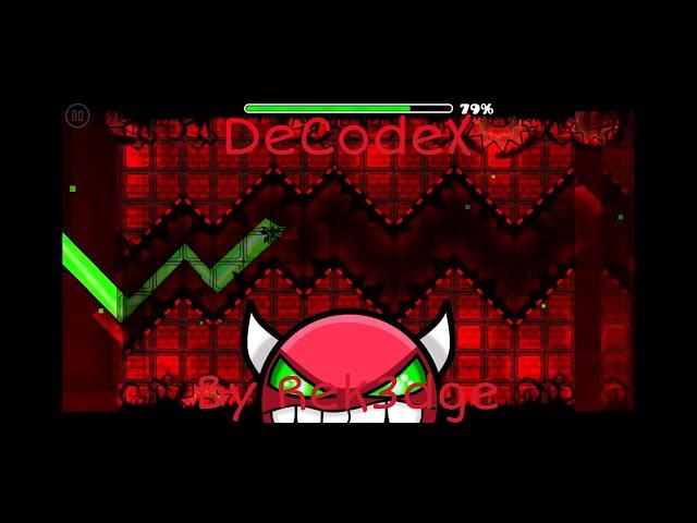 [Mobile] DecodeX by Rek3dge 100% (All coins) (Really Hard Demon)