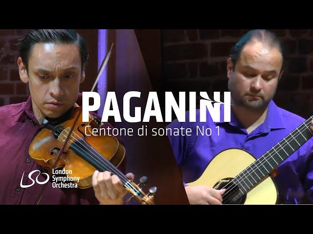 Niccolò Paganini Centone di sonate No 1 // Julián Gil Rodríguez & Francisco Correa