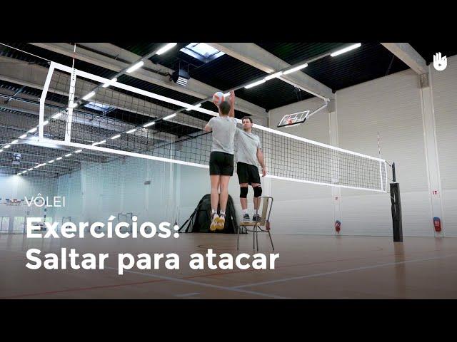 Exercícios: saltar para atacar | Vôlei