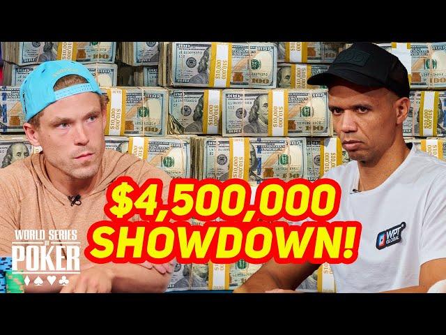 Phil Ivey Headlines $250,000 Super High Roller Final Table | World Series of Poker 2022