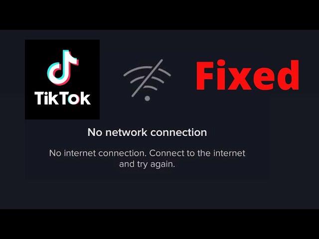 TikTok No Network Connection Problem iPhone | How to Fix TikTok No Internet Connection on iPhone