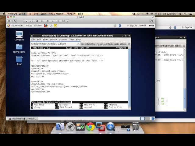 Hadoop Installation Multi-Node cluster (Vmware Fusion)(Centos)