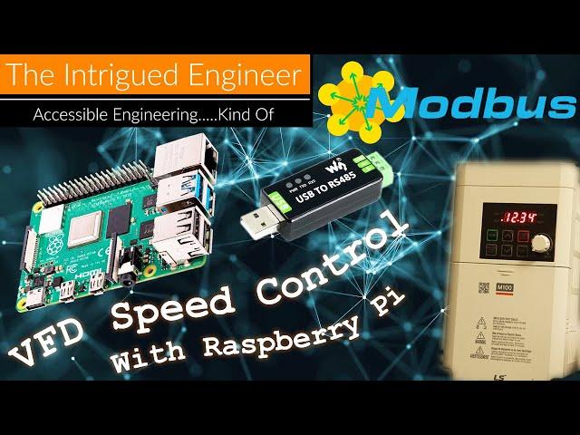 Raspberry Pi VFD Speed Control Over Modbus