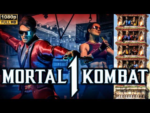 MK1 *INVASION KENSHI* KLASSIC TOWER GAMEPLAY!! (JANET CAGE AS KAMEO) 1080p 60 FPS (MORTAL KOMBAT 1)