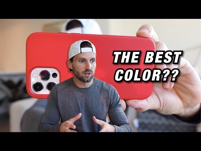 iPhone 12 and iPhone 12 Pro LEATHER CASE RED (Review with ALL COLORS!!)