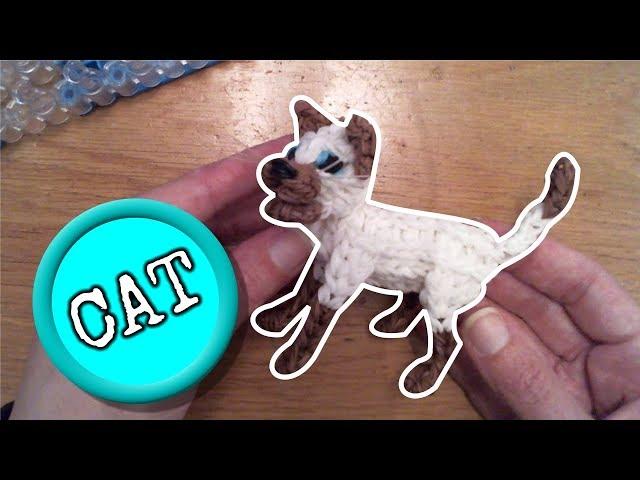 DIY Rainbow Loom cat Part 1/2 Loombicious