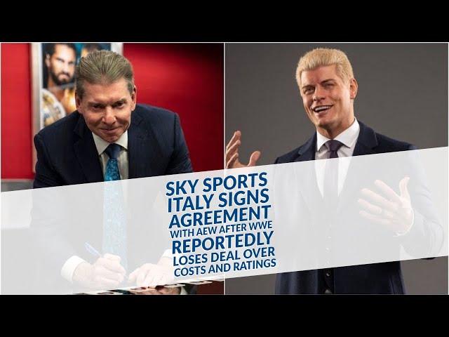 Sky Sports Italy Signs Agreement With AEW After WWE Reportedly Loses Deal Over Costs And Ratings