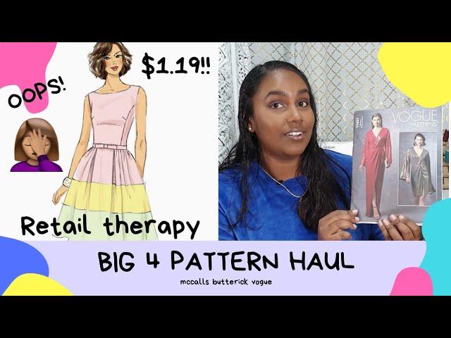 BIG 4 | COMMERCIAL SEWING PATTERN HAUL