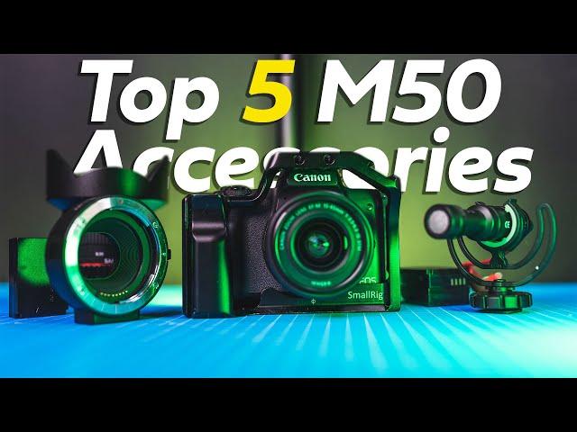 Top 5 Canon M50 mkii Accessories that you NEED!